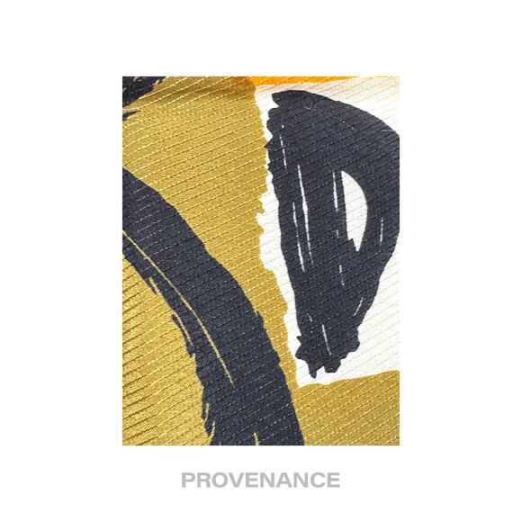 🔴 Yves Saint Laurent YSL Silk Scarf - Graffiti Multi 65 - Picture 5 of 6